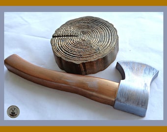 Chocolate Tool Gift/Woodworker/Lumberjack Forest/Axe Chopping Wood/Woodcraft/Firewood/Camping/Forest Ranger/Tree logs/wooden/man/men/male