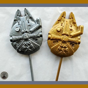 Chocolate Spaceship Lollipops/Outer Space/Star Ship/Boys Birthday Gift/Space War Ship/Space Trek/Men gift/male/son/husband/brother/boyfriend