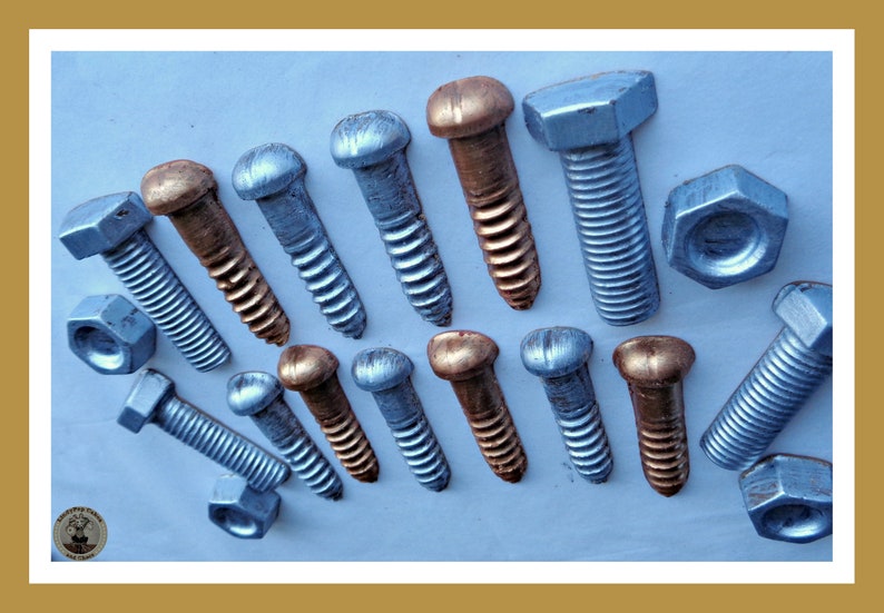 Chocolate Screws/Nuts/Bolts/Chocolate Tool Gift/DIY for him/Edible tools/Male Birthday/Fun chocolate/Husband/Boyfriend/Son/Brother/Dad/Man image 3