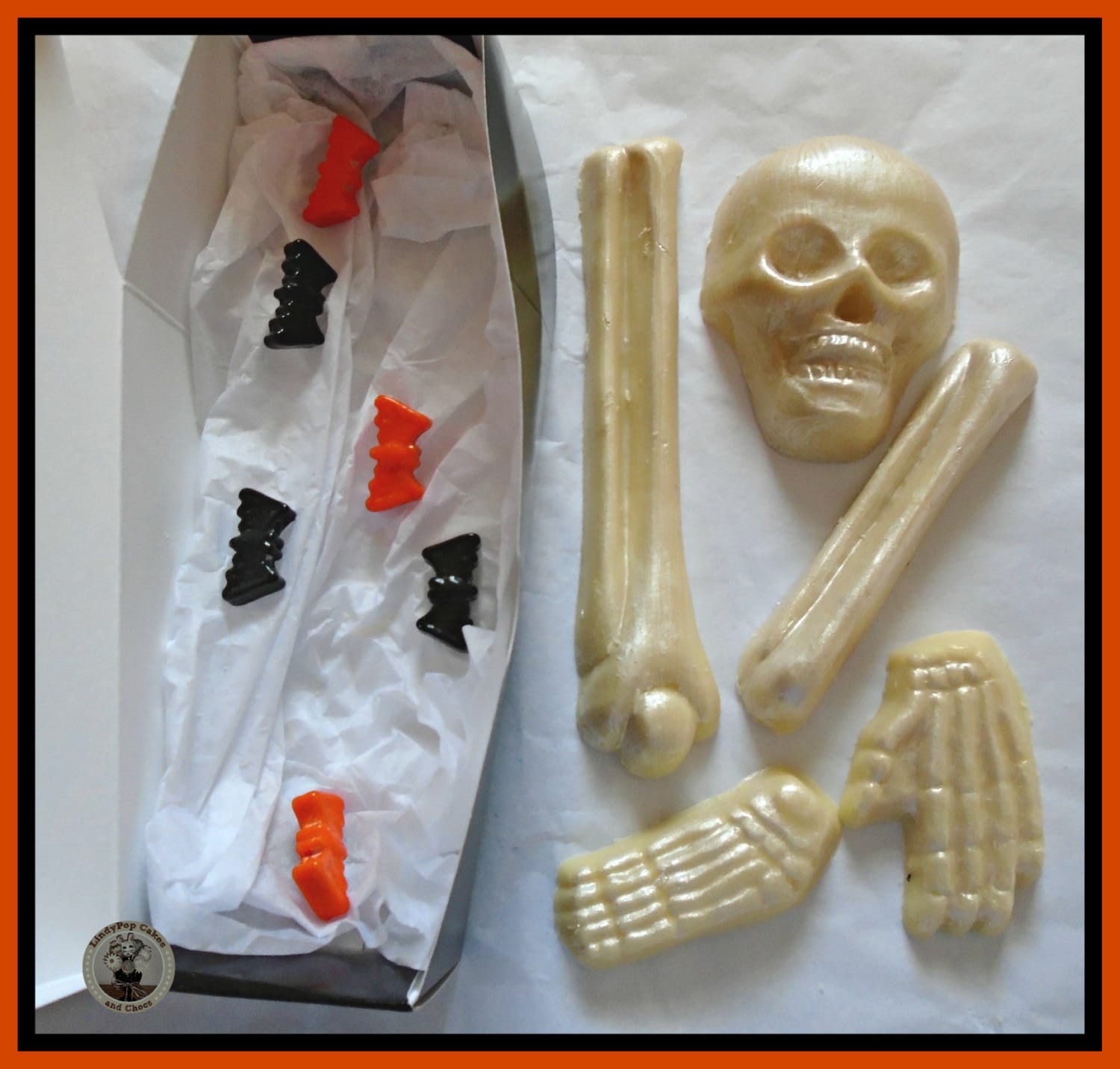 Chocolate Skeleton/coffin/halloween Gift/chocolate - Etsy UK