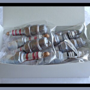 Chocolate Spark Plugs/Gift for Mechanic/Auto/Edible Spark plugs/Car gift/Cake Toppers/Car Repair/Breakdown Service/Husband/Boyfriend/Son/Him image 7