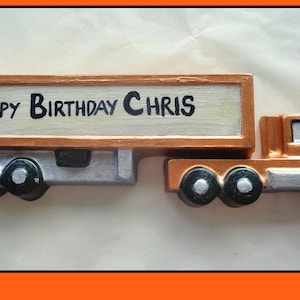 Chocolate Lorry/Truck Driver/Lorry Gift/Chocolate Gift/Edible Truck/Vehicle/Personalised/Male/Man/Men/Female/Woman/Dad/Husband/Boyfriend/Son