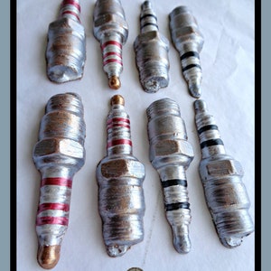 Chocolate Spark Plugs/Gift for Mechanic/Auto/Edible Spark plugs/Car gift/Cake Toppers/Car Repair/Breakdown Service/Husband/Boyfriend/Son/Him image 5