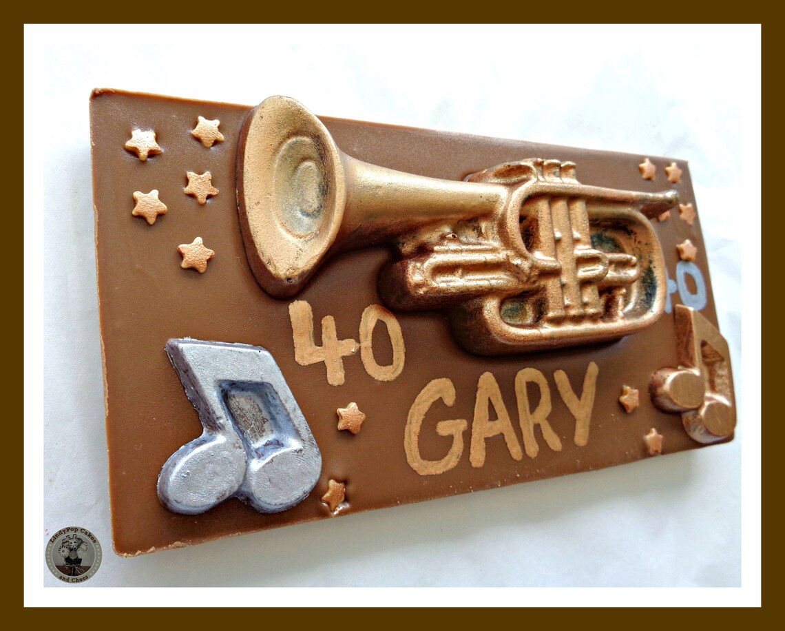 Trumpet Player Gift/chocolate Trumpet/edible Etsy UK