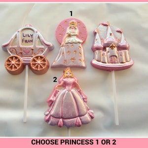 Chocolate Princess Gift/Princess cake toppers/Princess birthday Girls party favour/Fairytale castle/Princess Carriage/Daughter Birthday