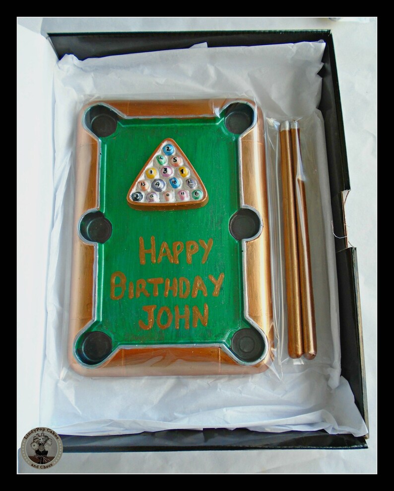 Snooker Gift/chocolate Gift for Him/pool Table/snooker Etsy