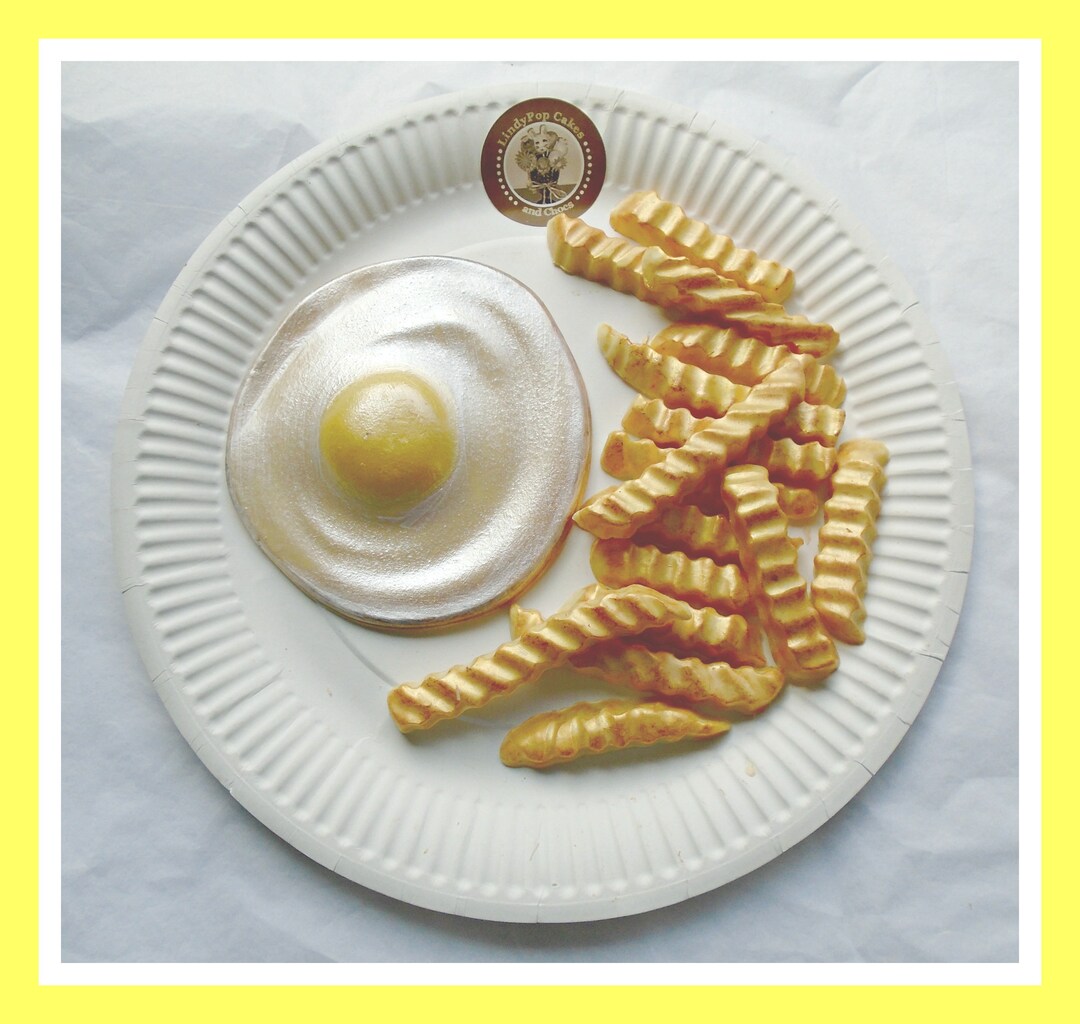 Fried Egg Blister Carded Imitation Food Unisex main image 0