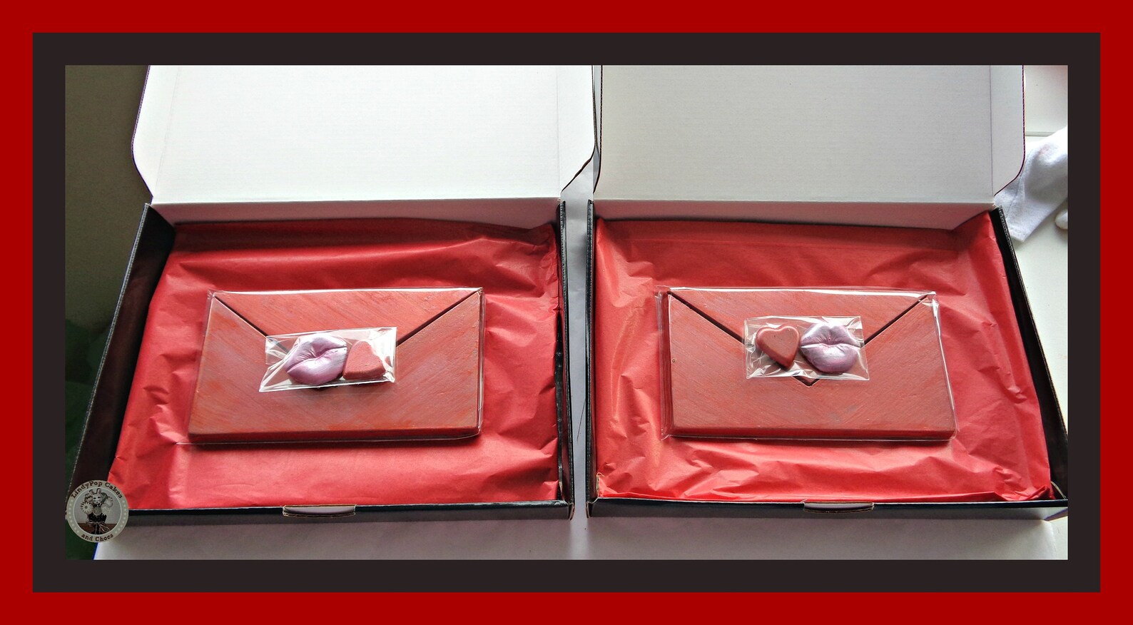 Chocolate Love Letter/valentine Chocolate Gift/for Him/for Etsy