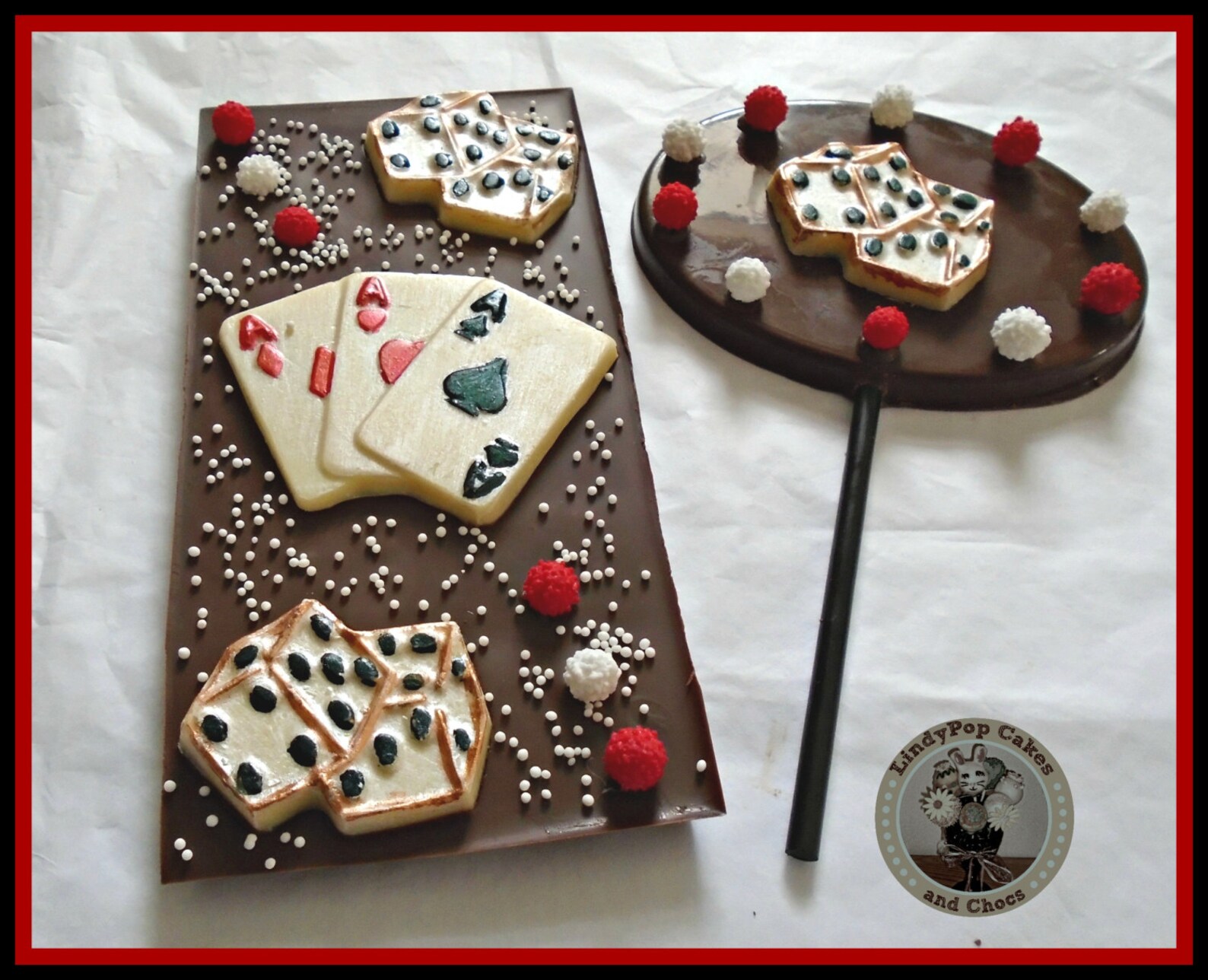 Card Player Gift/playing Cards Chocolate Gift/bridge Etsy