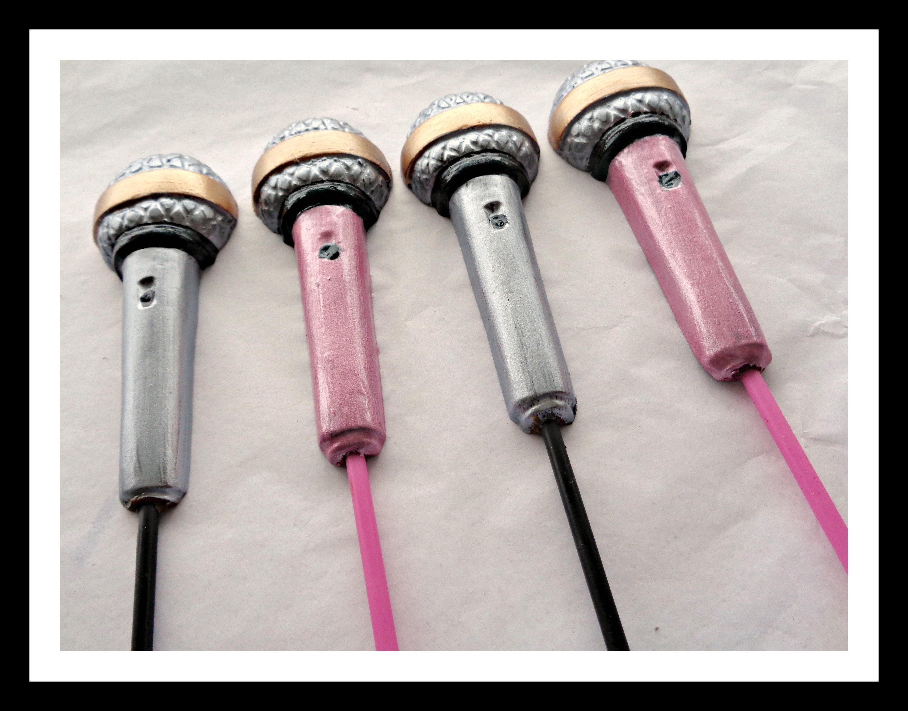 Microphone Chocolate Lollipops/chocolate Etsy UK