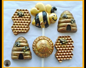 Bee Gift/Chocolate Bee/Insect/Bumblebee/Bee Keeper/Hive/Honey Bee/Kids Chocolate/Girls Birthday/Girls Gift/Female Gift/Edible Chocolate Gift