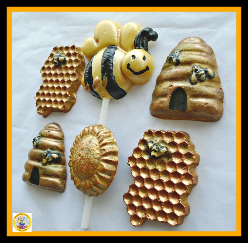 Bee Gift/chocolate Bee/insect/bumblebee/bee Keeper/hive/honey Etsy