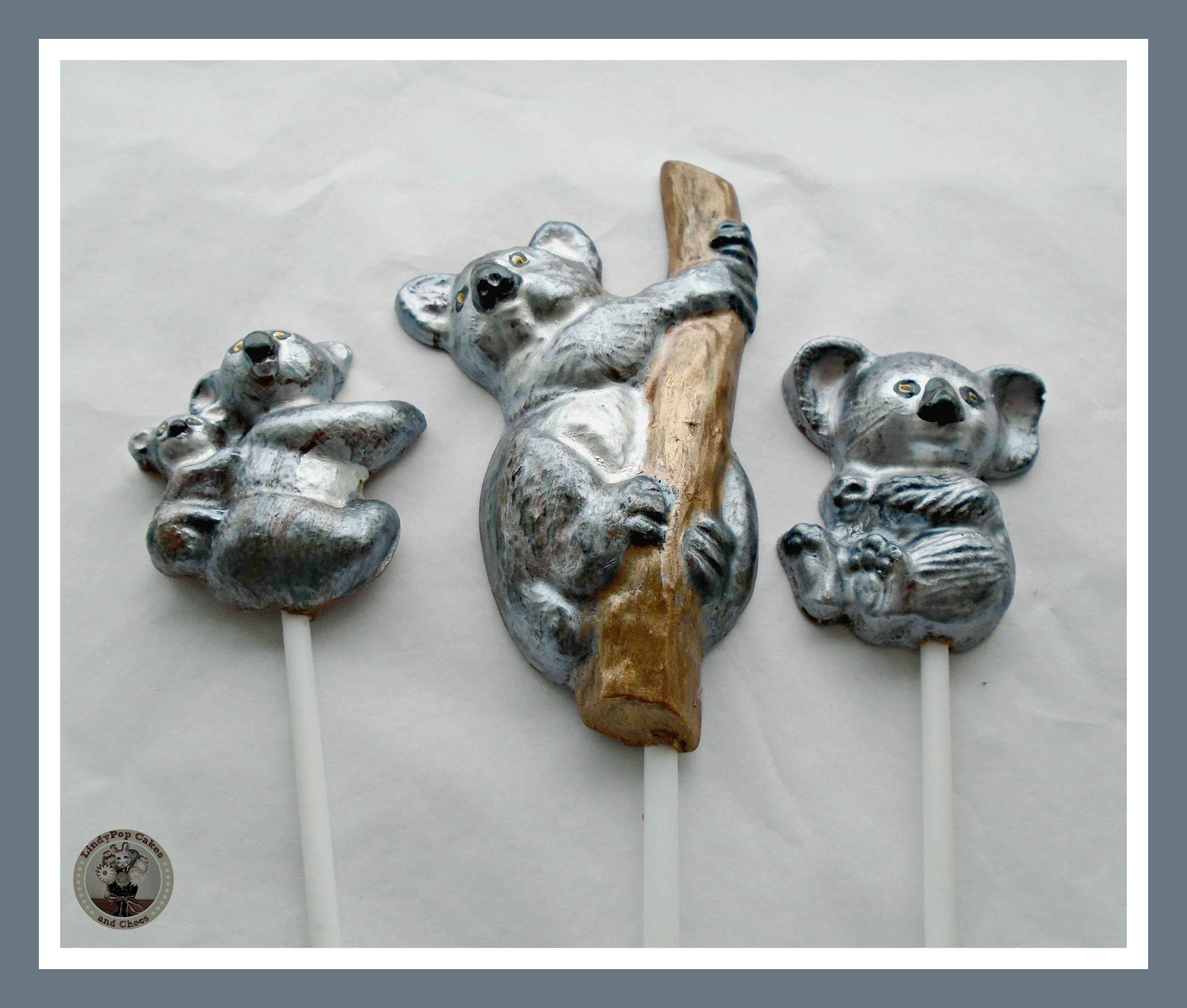 Koala Gift/Chocolate Koala Lollipops/Koala Bear Etsy