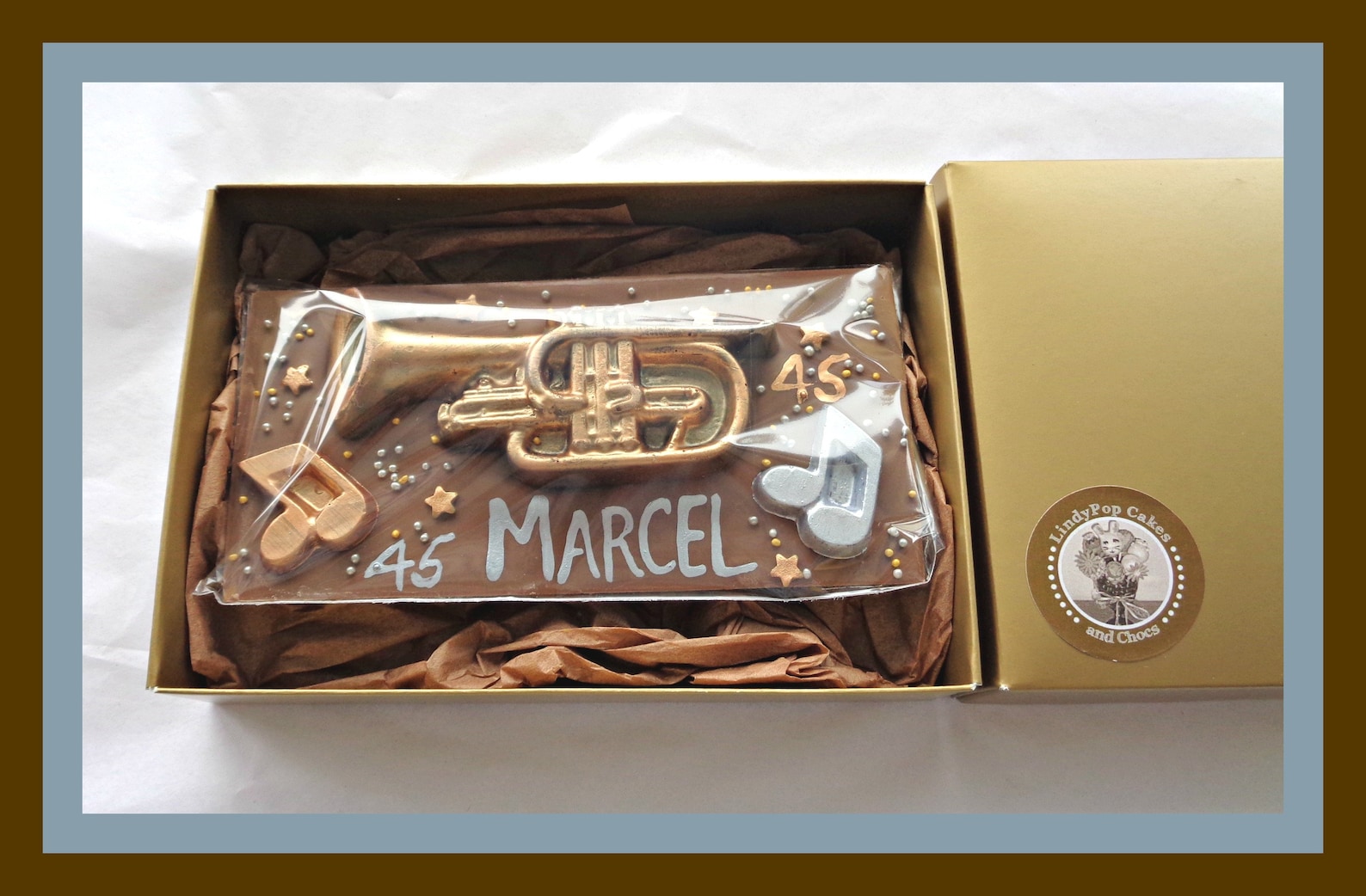 Trumpet Player Gift/chocolate Trumpet/edible Etsy UK