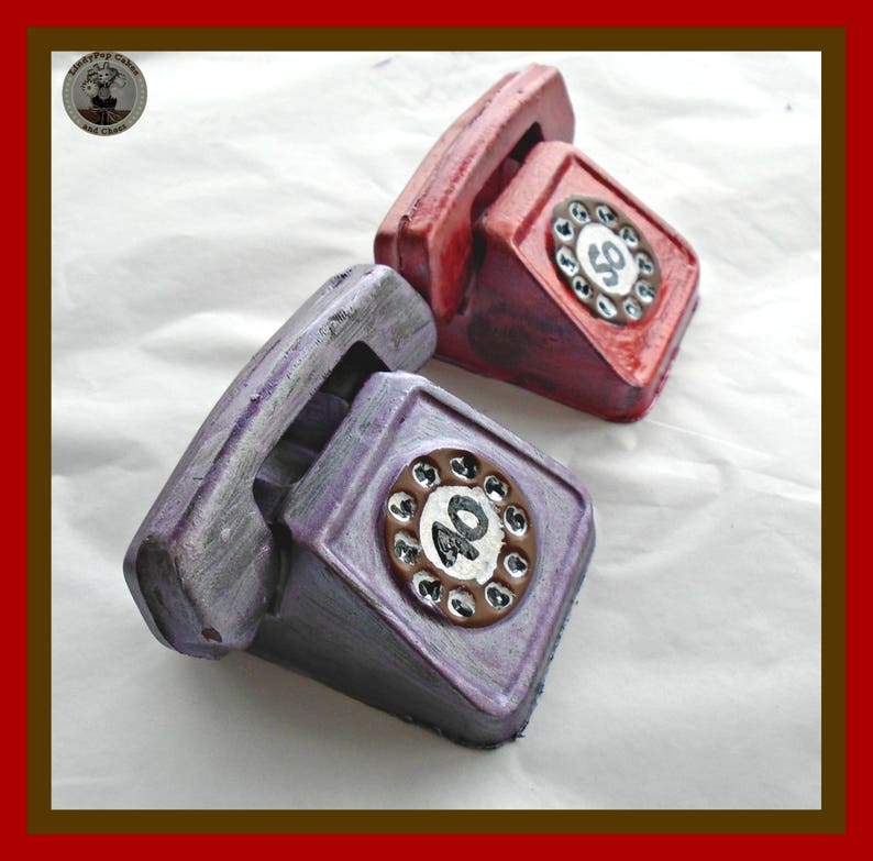 Telephone Chocolate Gift/chocolate Phone/edible Retro Etsy