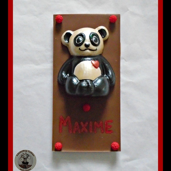 Panda Gift/Panda Chocolate/Chocolate Panda/Chocolate Gift/Panda Lover/Edible Panda/Animal Birthday Gift/Cute Panda/girl boy woman female man