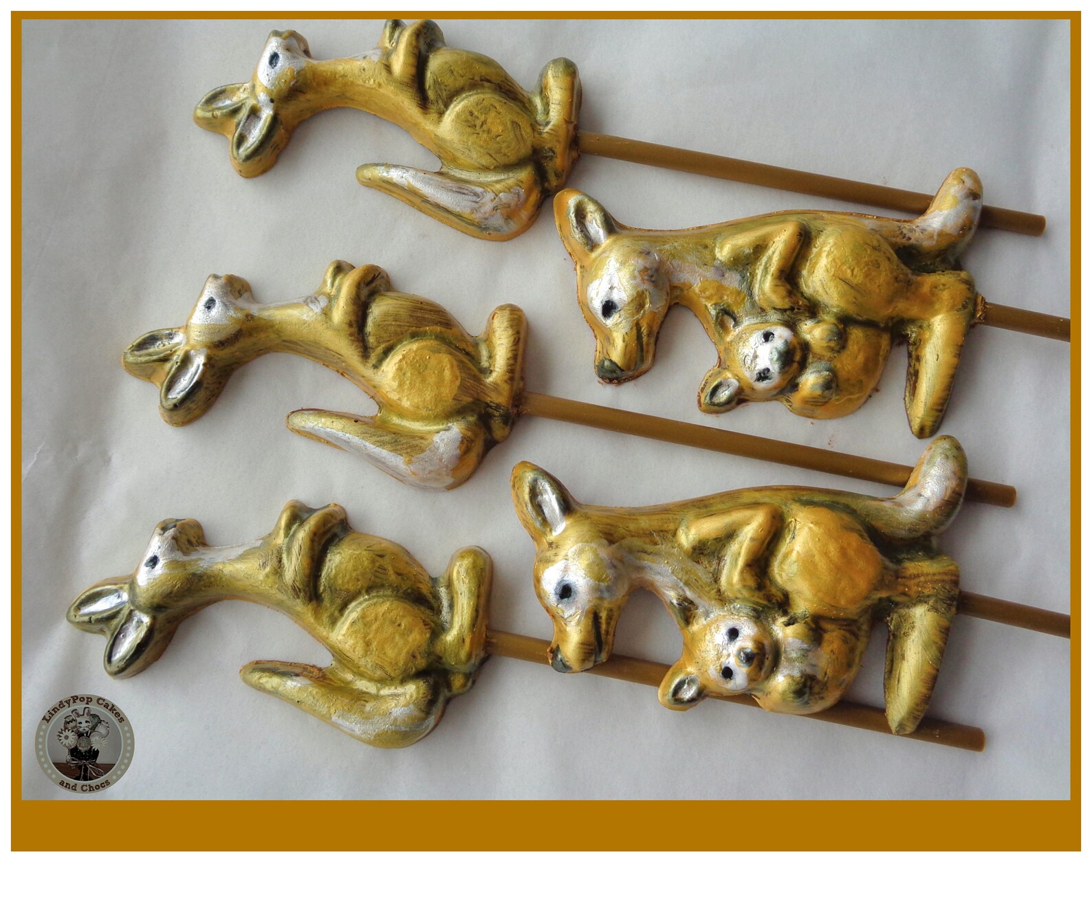 Kangaroo Gift Chocolate Kangaroo Lolly/edible Etsy