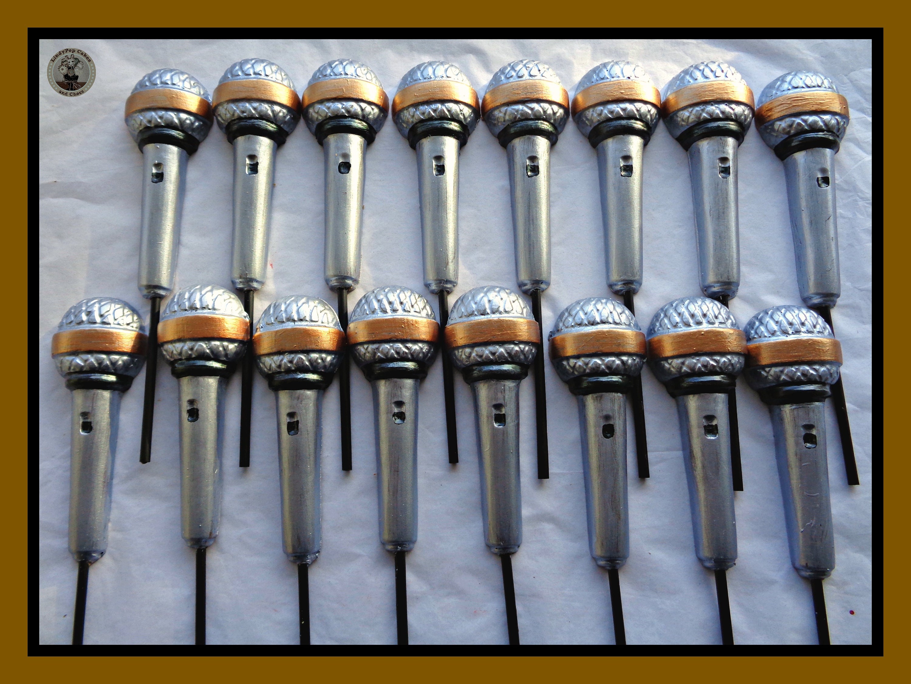 Microphone Chocolate Lollipops/chocolate Etsy UK
