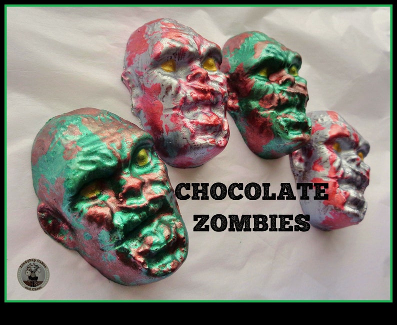 Zombie Chocolates for men boys/Horror Birthday/Blood/Scary/Spooky/Creepy/Unusual Halloween/Son/Men/Male Friend/Boyfriend/Husband/Son/Brother image 1