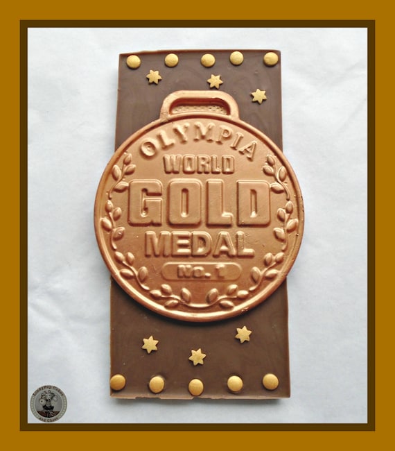 Chocolate Medal/sports Medal/edible Gold Medal/pretend Olympic Etsy