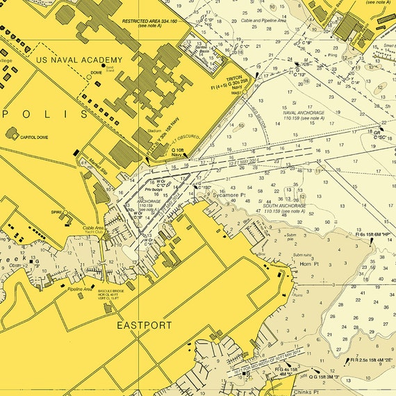 Nautical Charts Annapolis Md