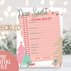 Descargar la lista de deseos navideños