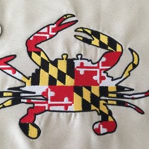 Maryland Crabs Embroidery Design - 3 Crab sizes - just the crabs please