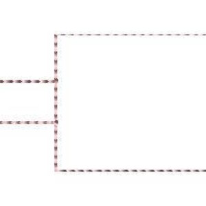 ITH Blank Rectangle Key Fob Embroidery Design - ITH Blank Rectangle Key ...