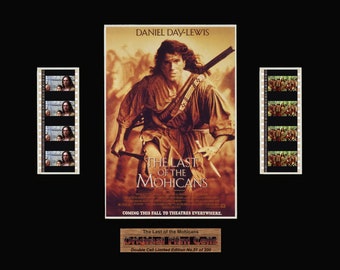 The Last of the Mohicans - Unframed double film cell picture