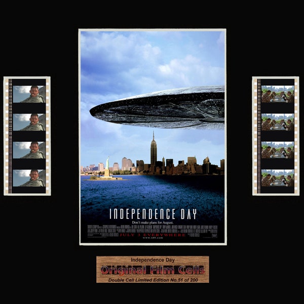 Independence Day - Unframed double film cell picture