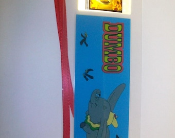 DUMBO Disney Rare Memorabilia Movie Film Cell Bookmark …