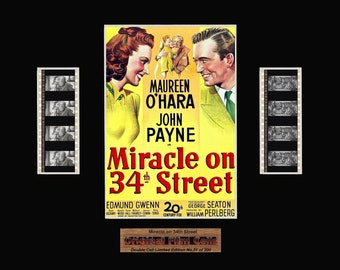 Miracle on 34th Street - Original 1947 -  Unframed double film cell picture