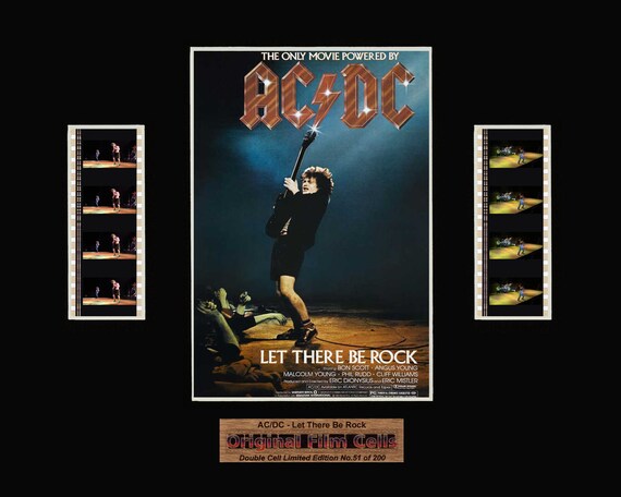AC/DC Let There Be Rock Unframed Double Film Cell Picture - Etsy