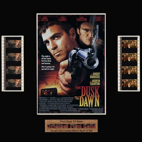 From Dusk Till Dawn - Unframed double film cell picture