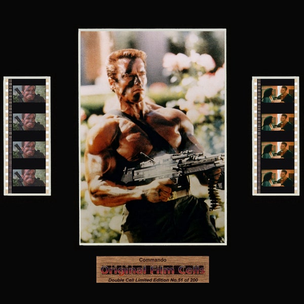 Commando - Unframed double film cell picture