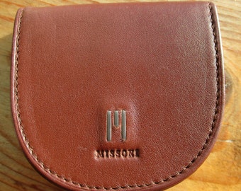 Vintage Missoni wallet * munthouder * coin pouch * portemonnee * purse * brieftasche, original 1980s