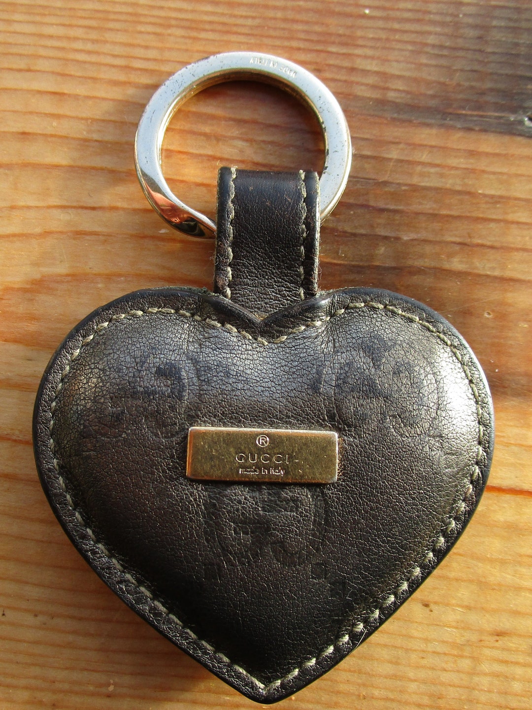 Vintage Gucci Keychain Key Holder Porte Clés Schlüsselhänger