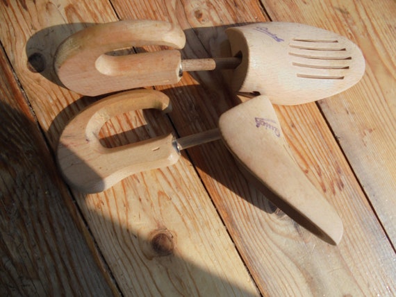Vintage Quick Wooden Shoe Trees / Houten Schoenspanners / Shoe - Etsy Hong  Kong