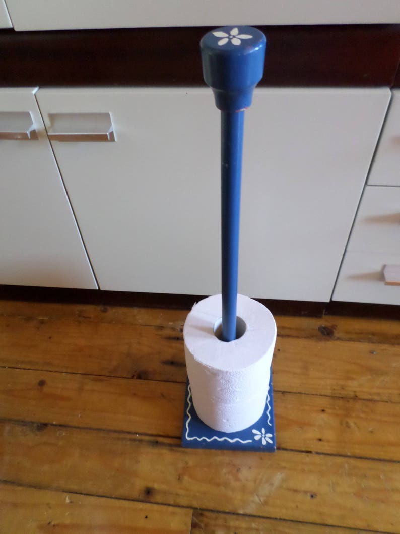 Vintage Handmade Toilet Paper Holder Toiletpapier Houder Etsy