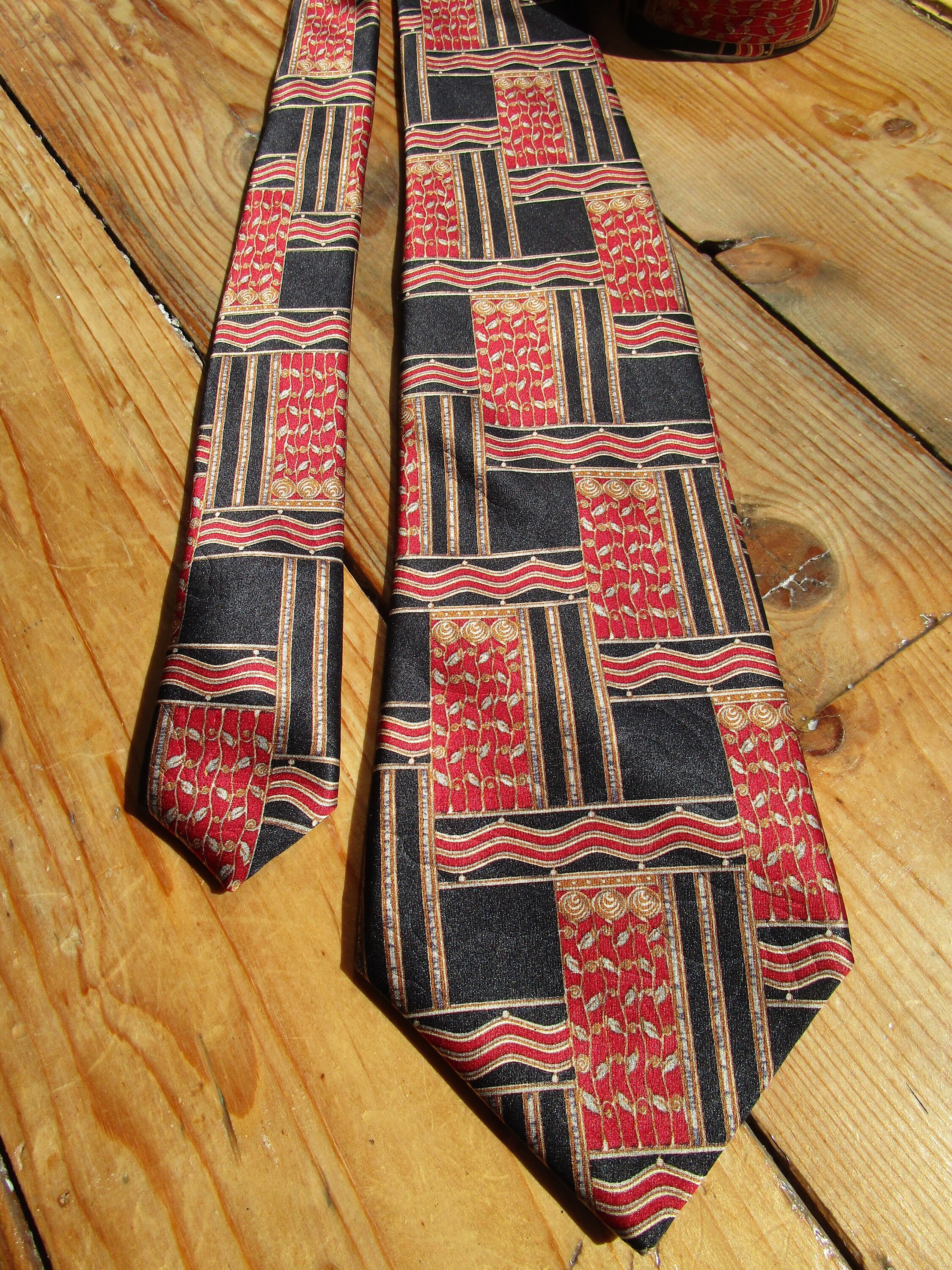 Vintage Louis Vuitton Tie Stropdas Cravate Binden 