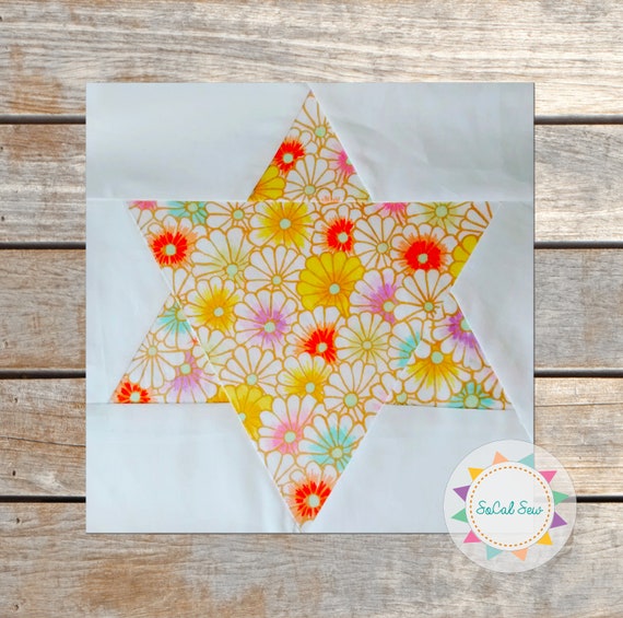 Star Of David Quilt Block How To Make A Six Pointed Star Block