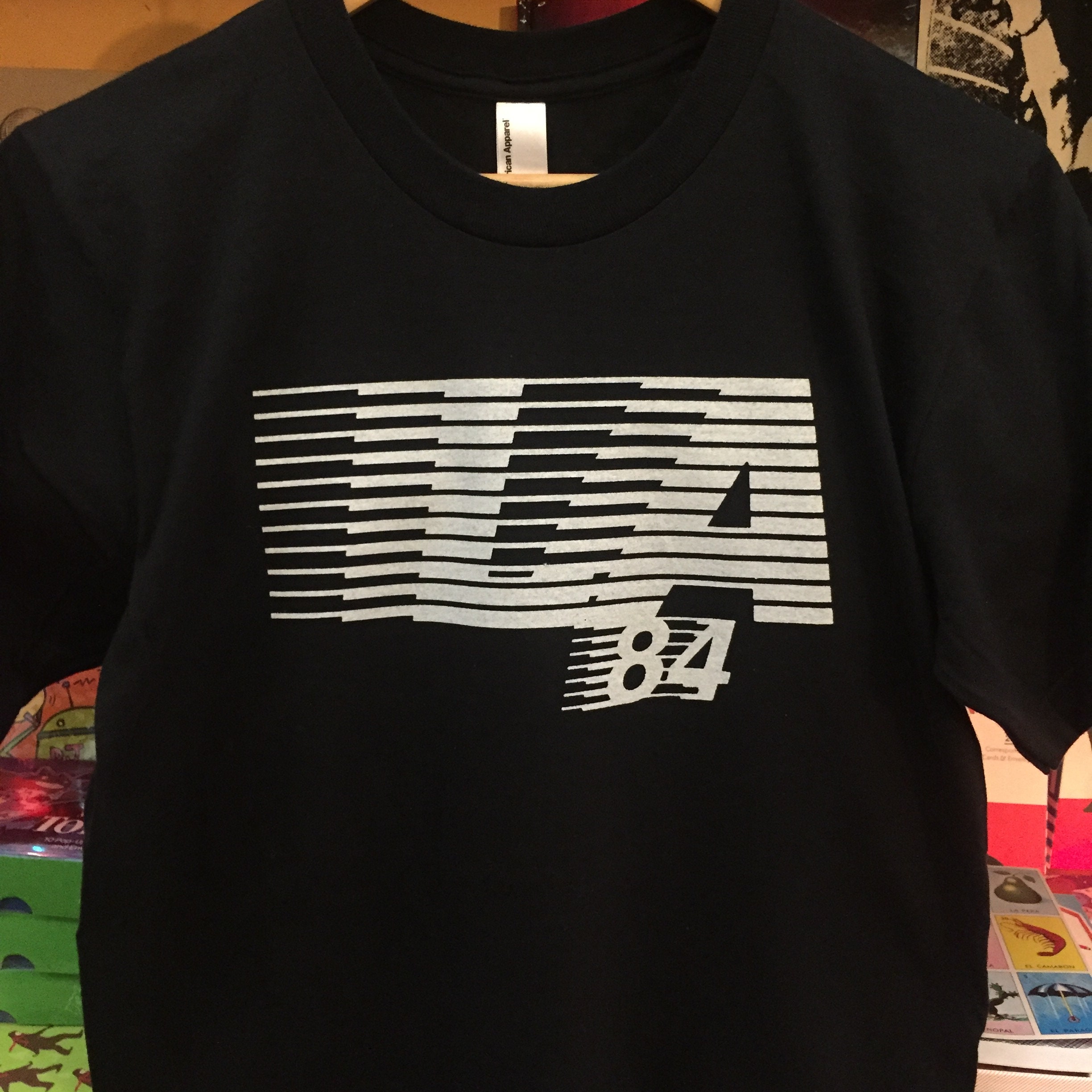 LA 84 Los Angeles California 1984 Olympics Super Soft Black