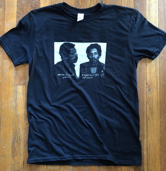 Rock Off Official Jimi Hendrix "Are You Experienced" T-Shirt - Unisex Black Band Tee