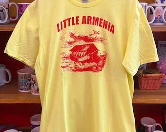 Little Armenia Screen Printed T Shirt Los Feliz Los Angeles LA California