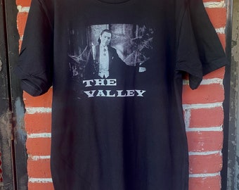 The Valley Bela Lugosi Black Screen Printed T Shirt vampire Bauhaus halloween