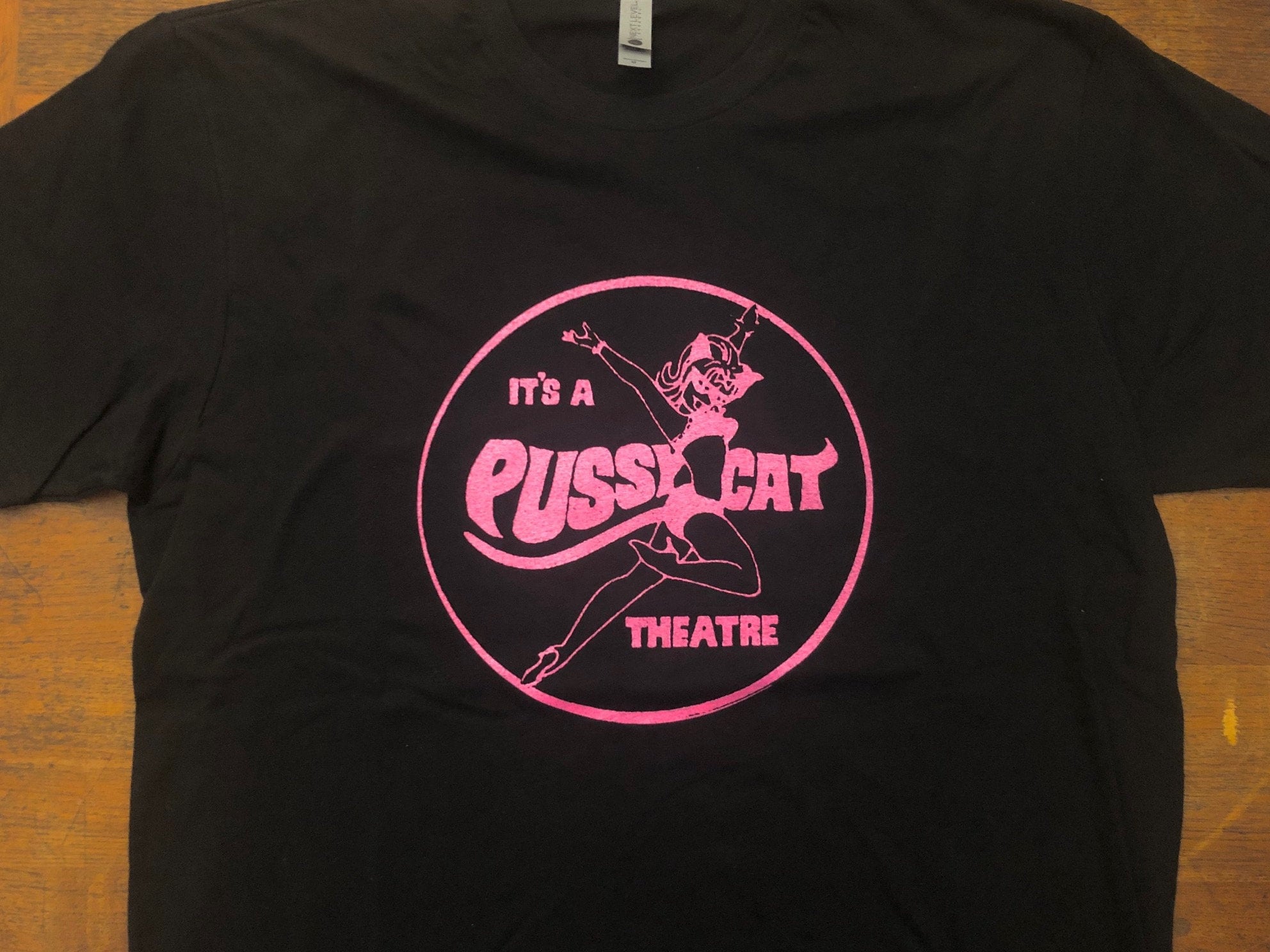 PUSSYCAT THEATRE T Shirt Hollywood Los Angeles Screen Printed Mens and Womens Sizes XXX