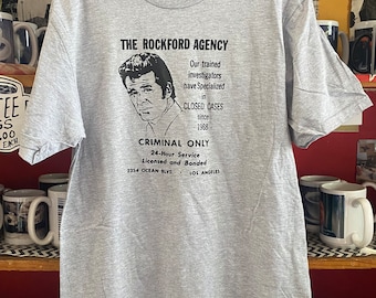 Rockford Files T-Shirt: The Rockford Agency Phonebook Ad