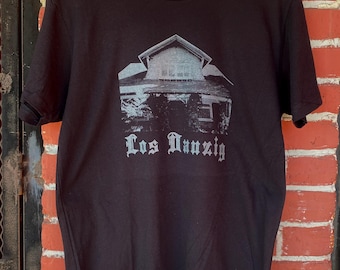 Camiseta negra Los Danzig estampada Los Feliz California misfits samhain