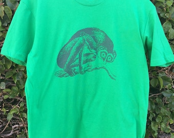 Camiseta estampada Loris, inspirada en el último hombre sobre la Tierra.
