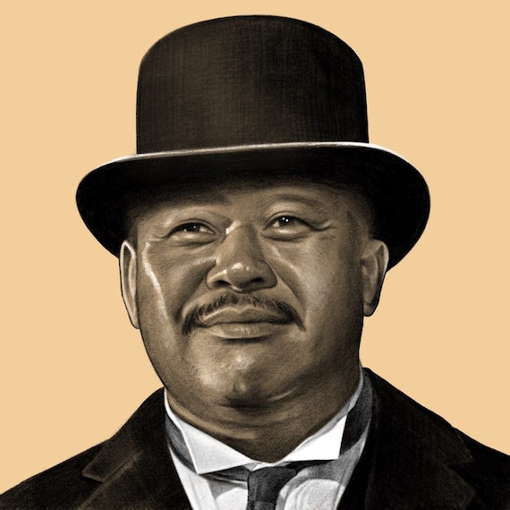 Oddjob From Goldfinger - Played by Harold Sakata. Printed Digital